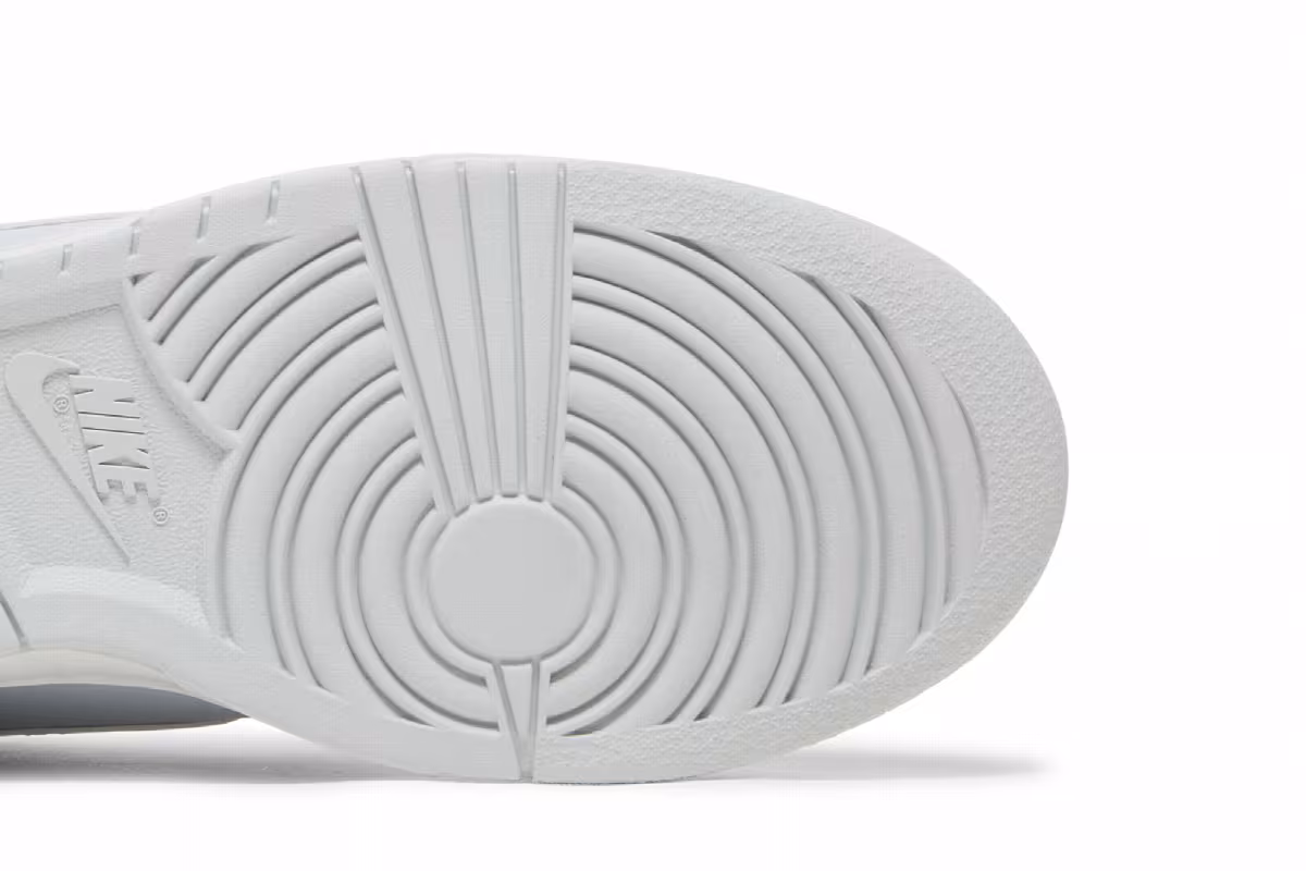 Nike Dunk High White Pure Platinum, view 6