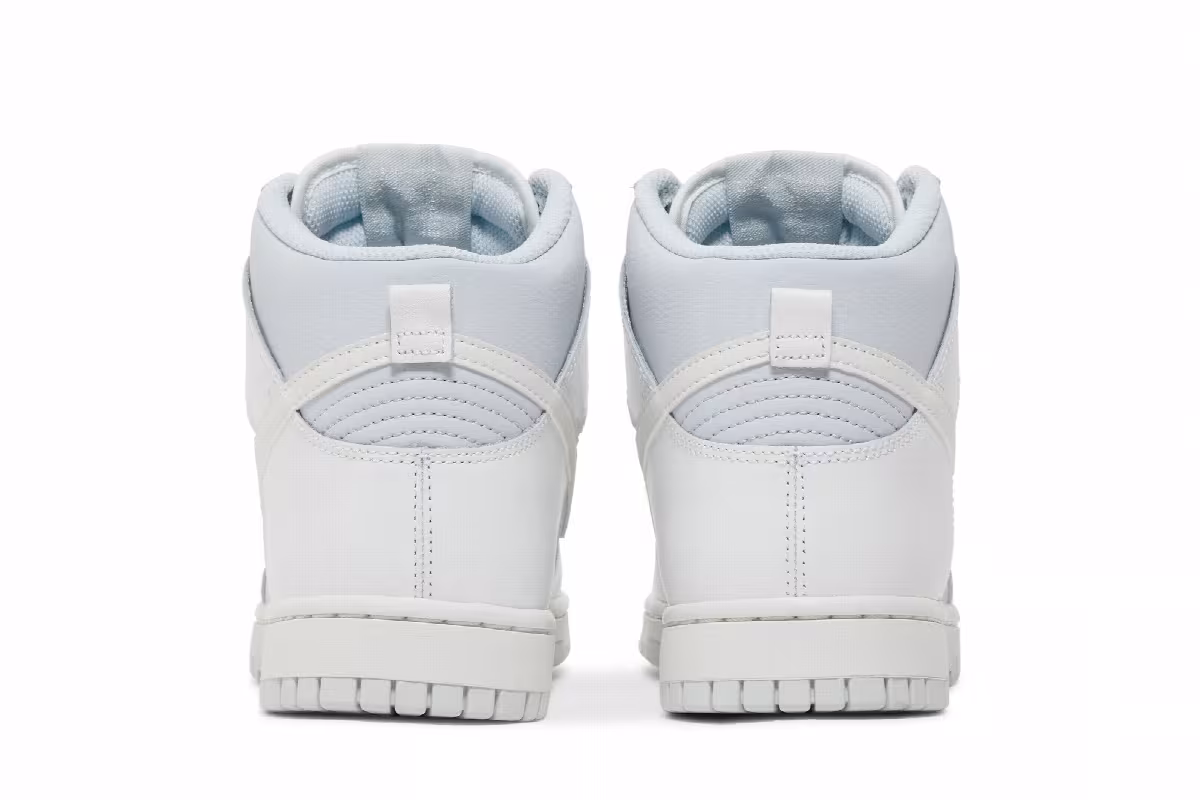 Nike Dunk High White Pure Platinum, view 7