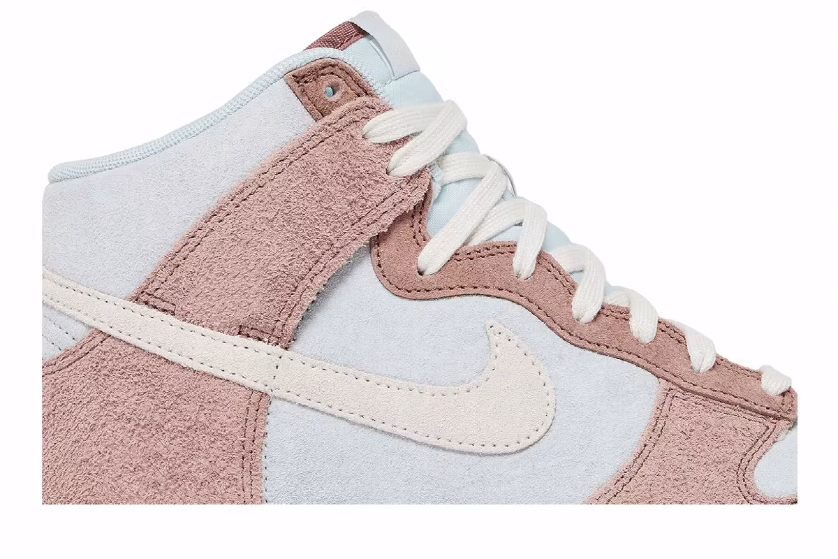 Nike Dunk High Fossil Rose, view 3