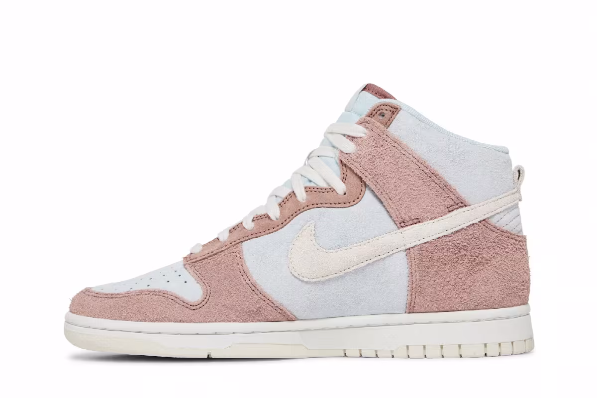 Nike Dunk High Fossil Rose, view 4