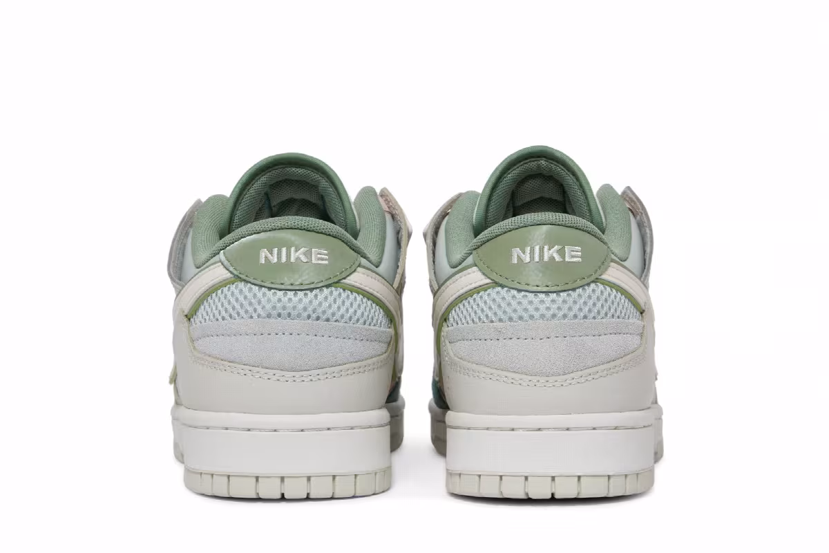 Nike Dunk Scrap SE Grey Haze Oil Green, view 7