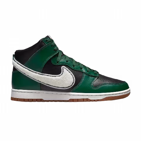 Nike Dunk High 'Chenille Swoosh - Gorge Green'