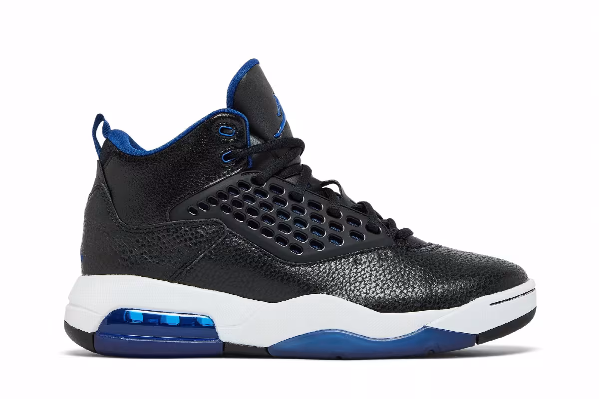 Air Jordan Maxin 200 Black Rush Blue, view 2