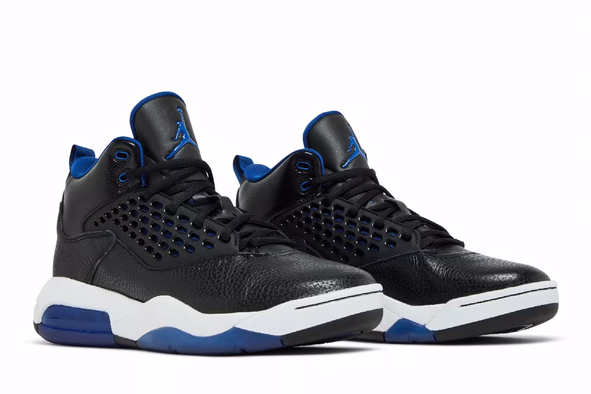Air Jordan Maxin 200 Black Rush Blue, view 9