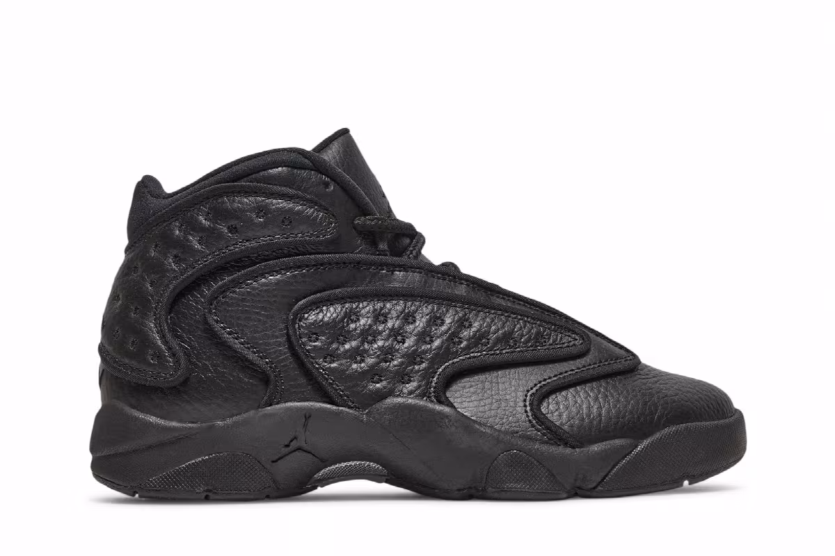 Women's Air Jordan OG Triple Black, view 2