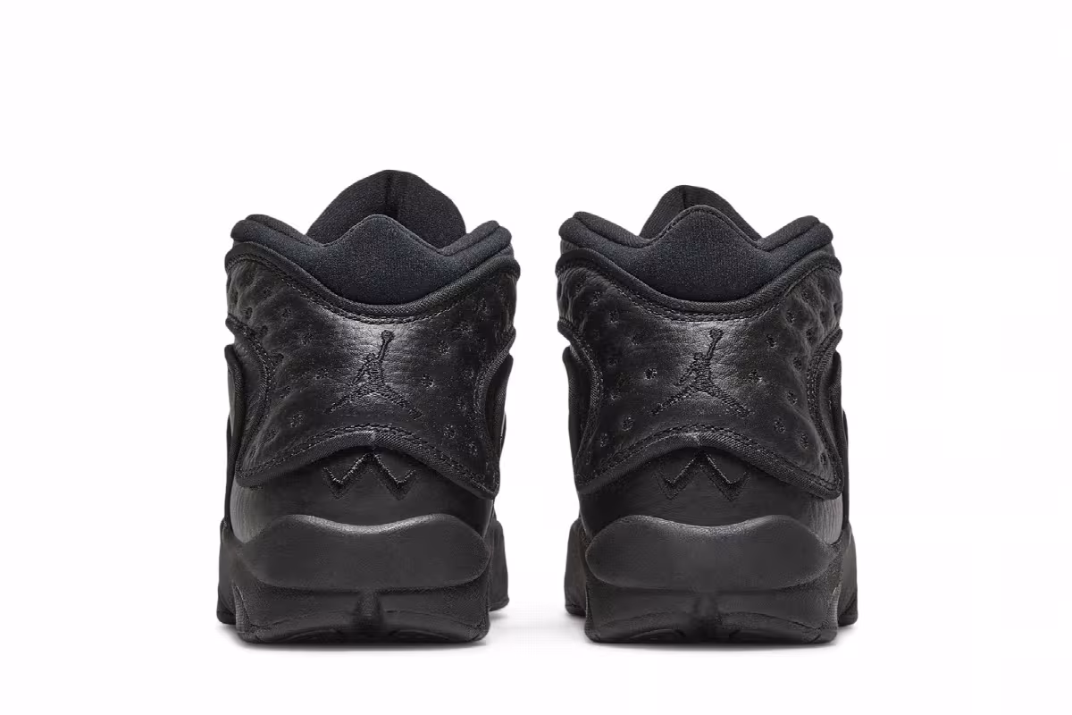 Women's Air Jordan OG Triple Black, view 7