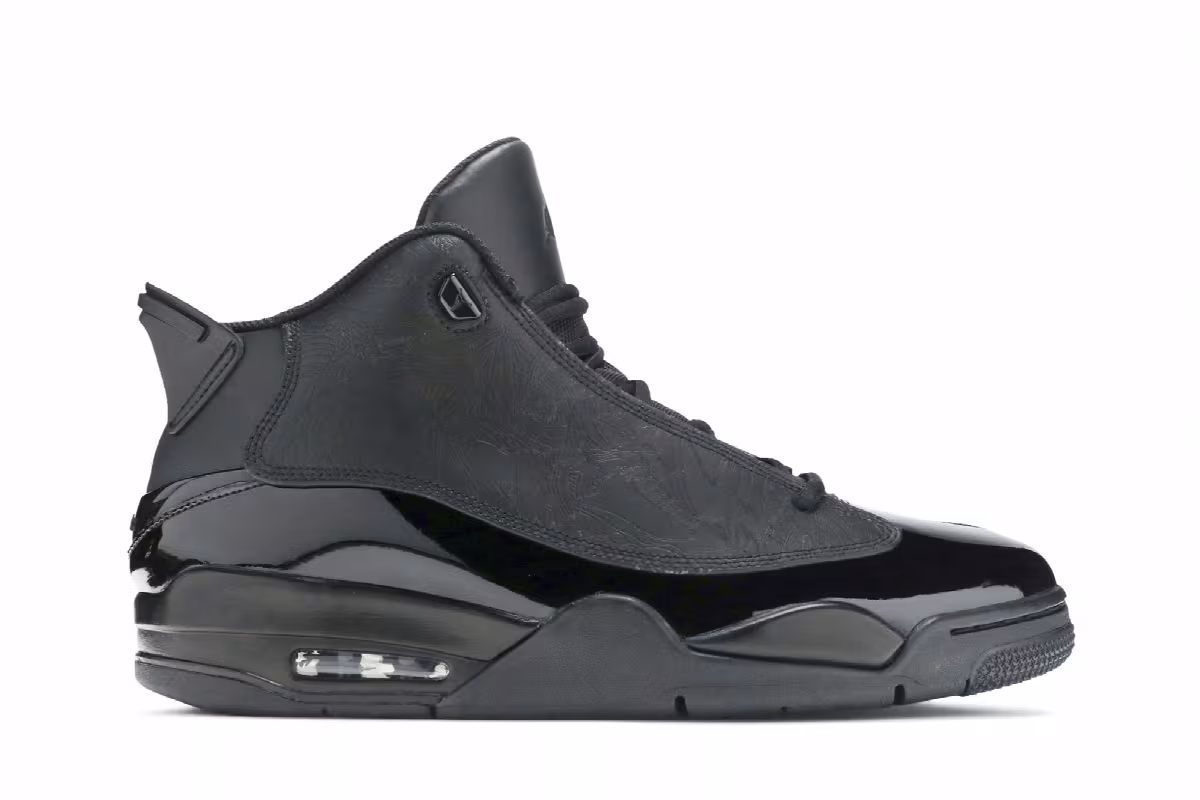 Air Jordan Dub Zero Triple Black, view 2