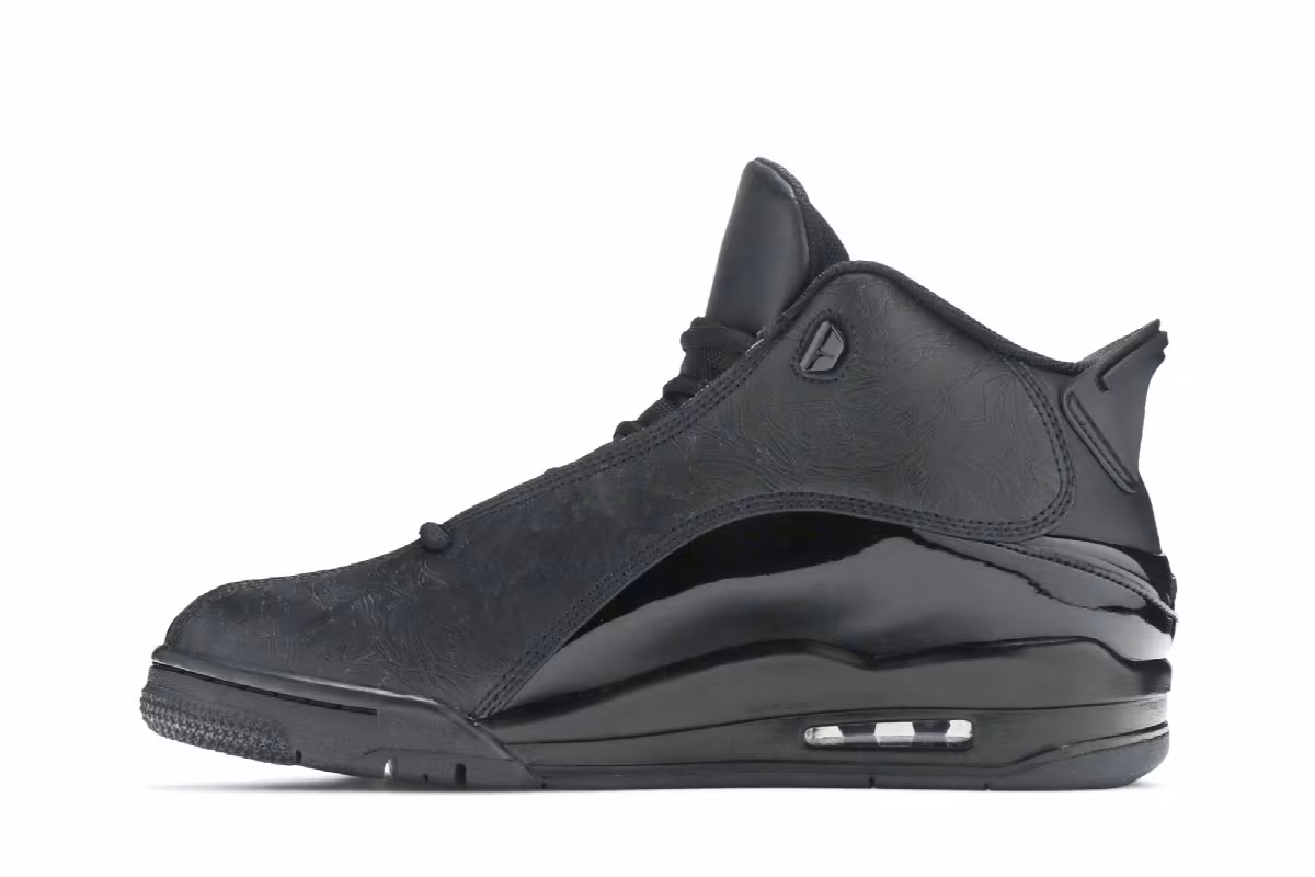Air Jordan Dub Zero Triple Black, view 4
