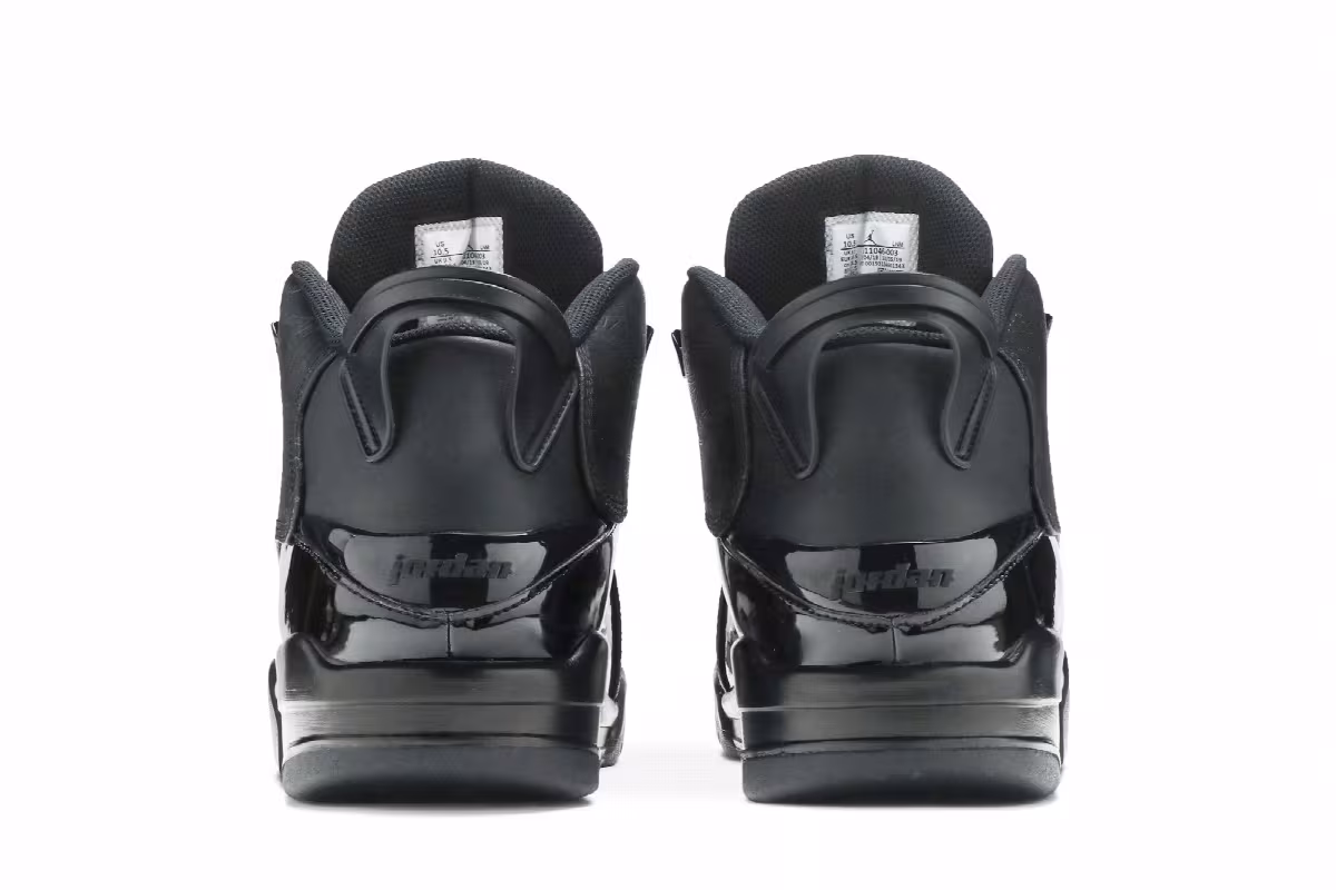 Air Jordan Dub Zero Triple Black, view 7