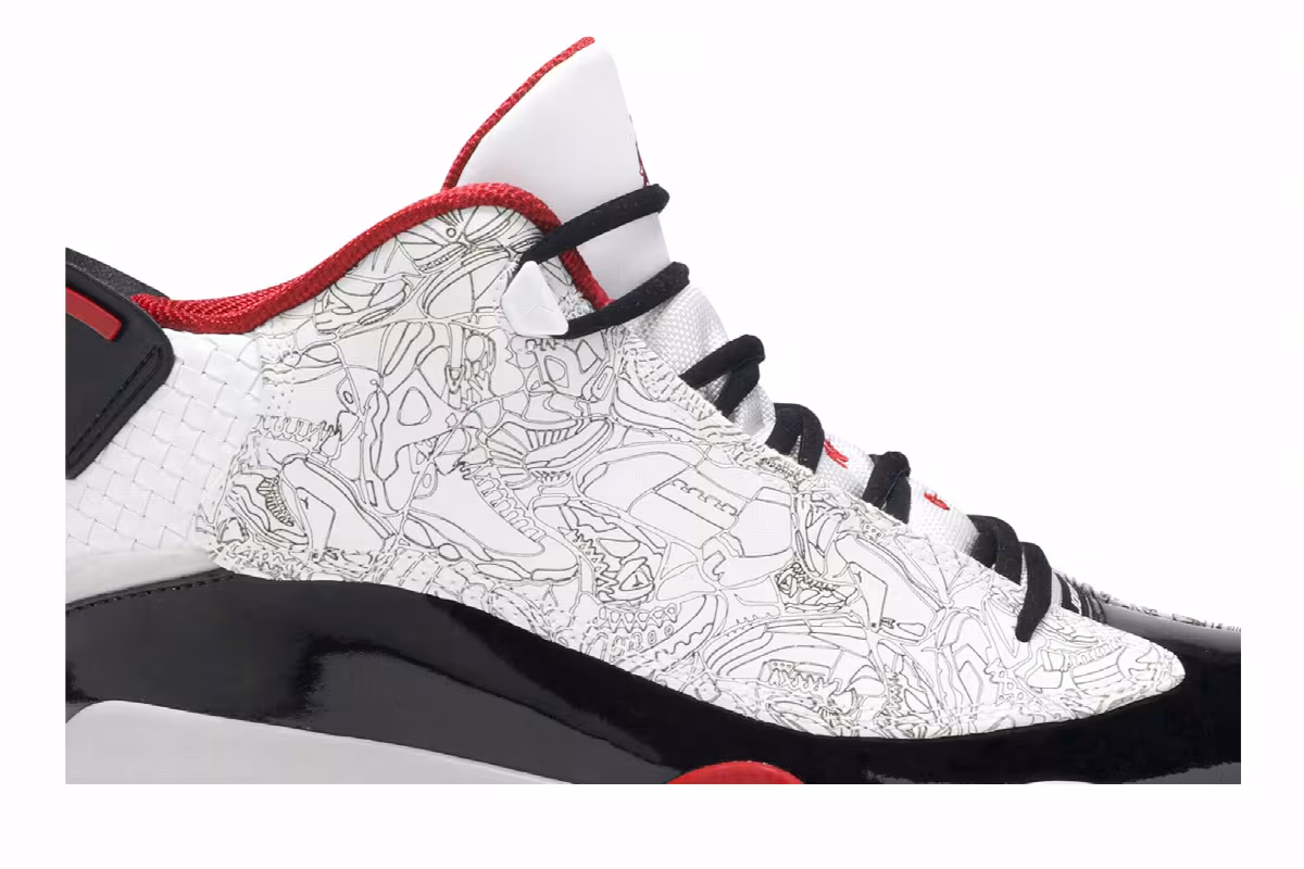 Air Jordan Dub Zero Varsity Red 2020, view 3