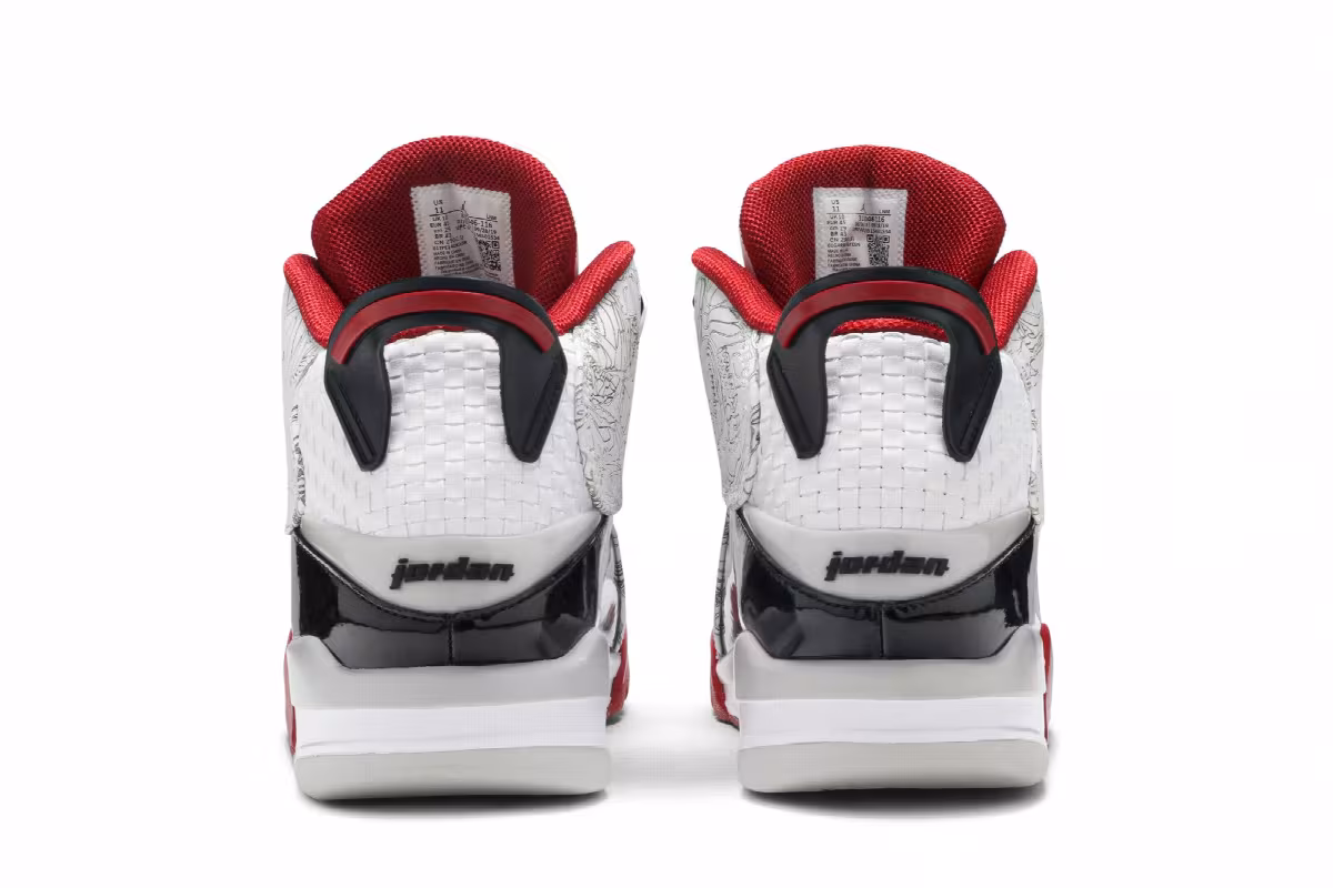 Air Jordan Dub Zero Varsity Red 2020, view 7