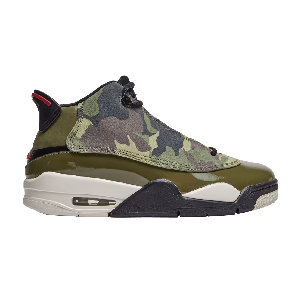 Air Jordan Dub Zero GS Olive Camo