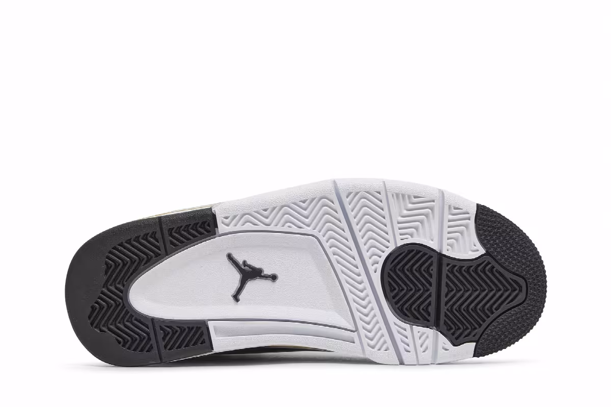 Air Jordan Dub Zero GS Metallic Gold, view 5