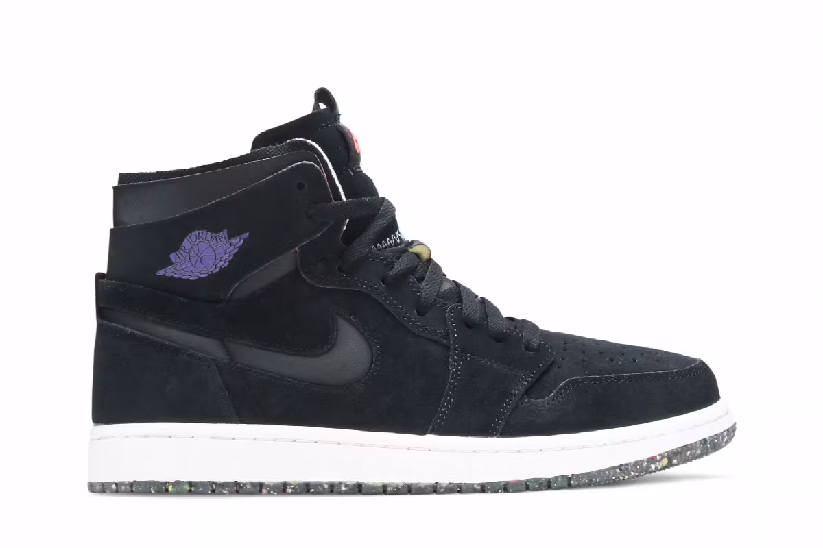 Air Jordan 1 High Zoom Comfort Court Black, view 2