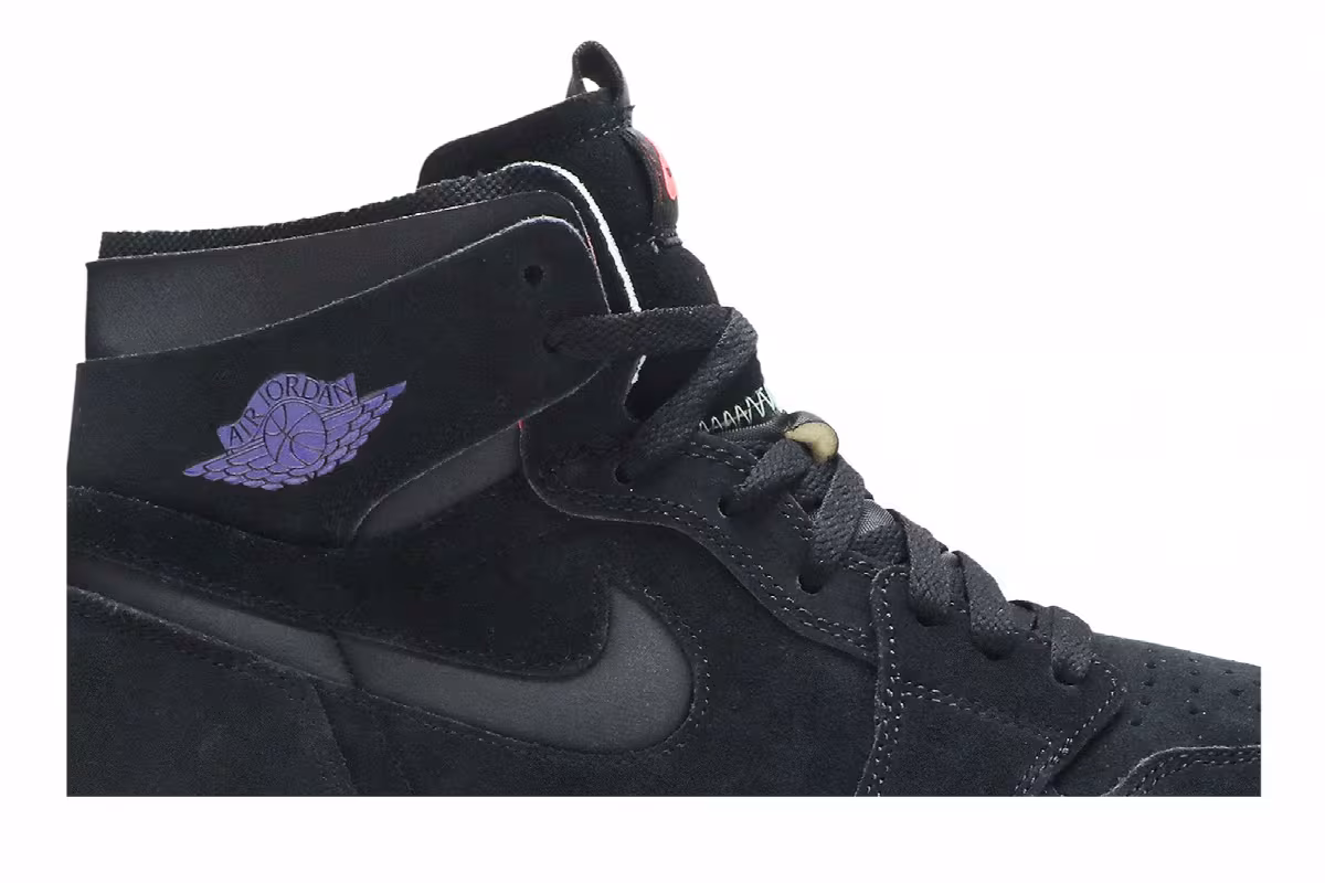 Air Jordan 1 High Zoom Comfort Court Black, view 3