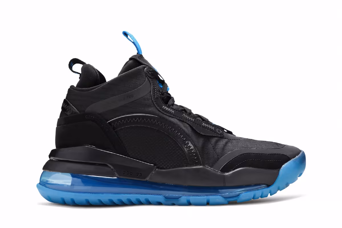 Air Jordan Aerospace 720 Blue Fury, view 2