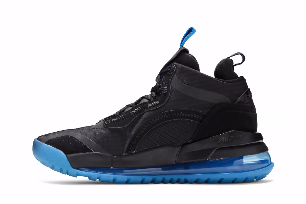 Air Jordan Aerospace 720 Blue Fury, view 4
