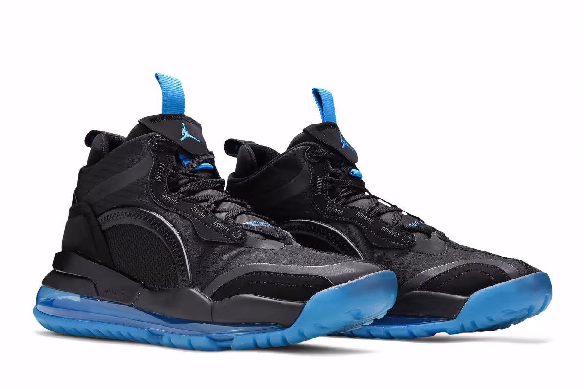 Air Jordan Aerospace 720 Blue Fury, view 9