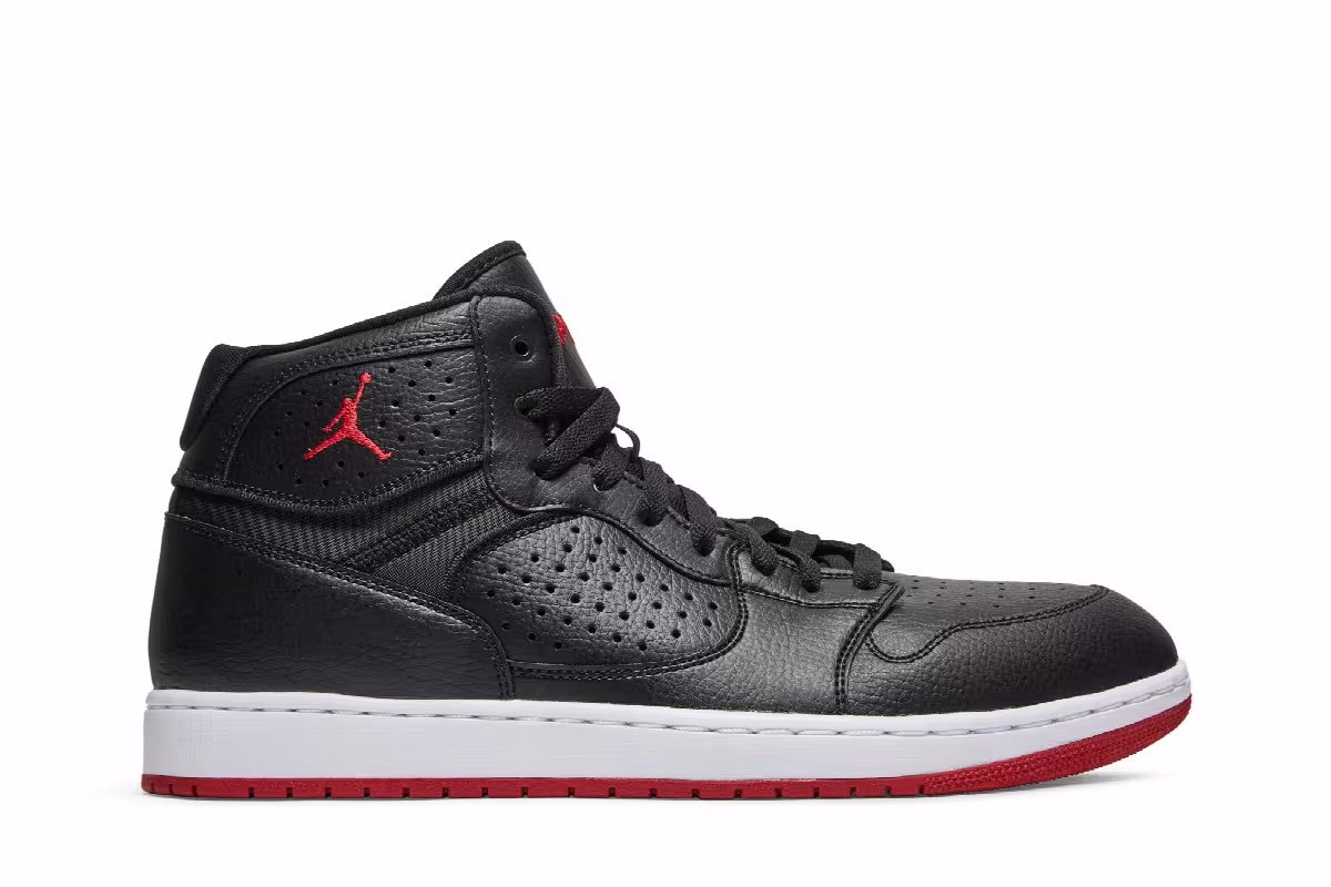 Air Jordan Access Black Gym Red, view 2