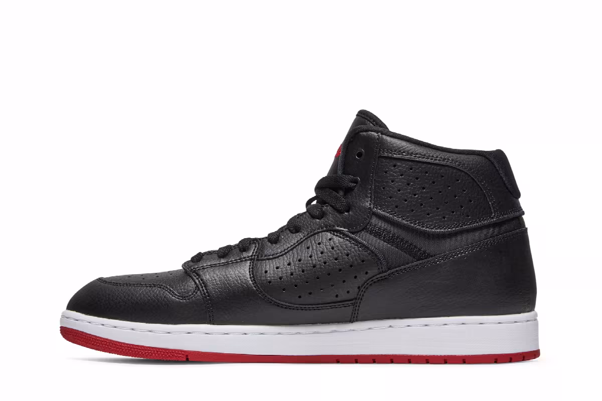 Air Jordan Access Black Gym Red, view 4