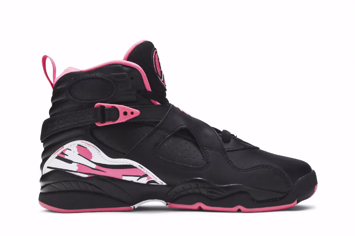 Air Jordan 8 GS Pinksicle, view 2