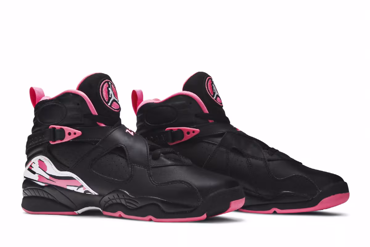 Air Jordan 8 GS Pinksicle, view 9