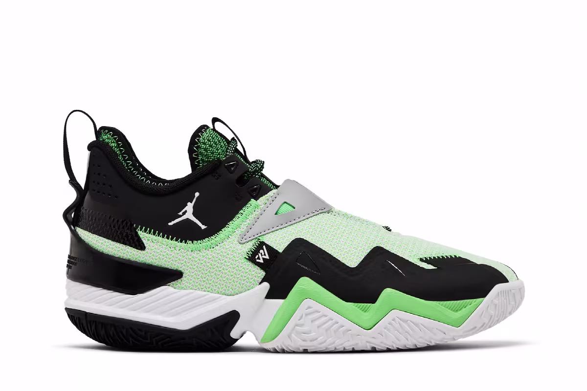Air Jordan Westbrook One Take PF Rage Green, view 2