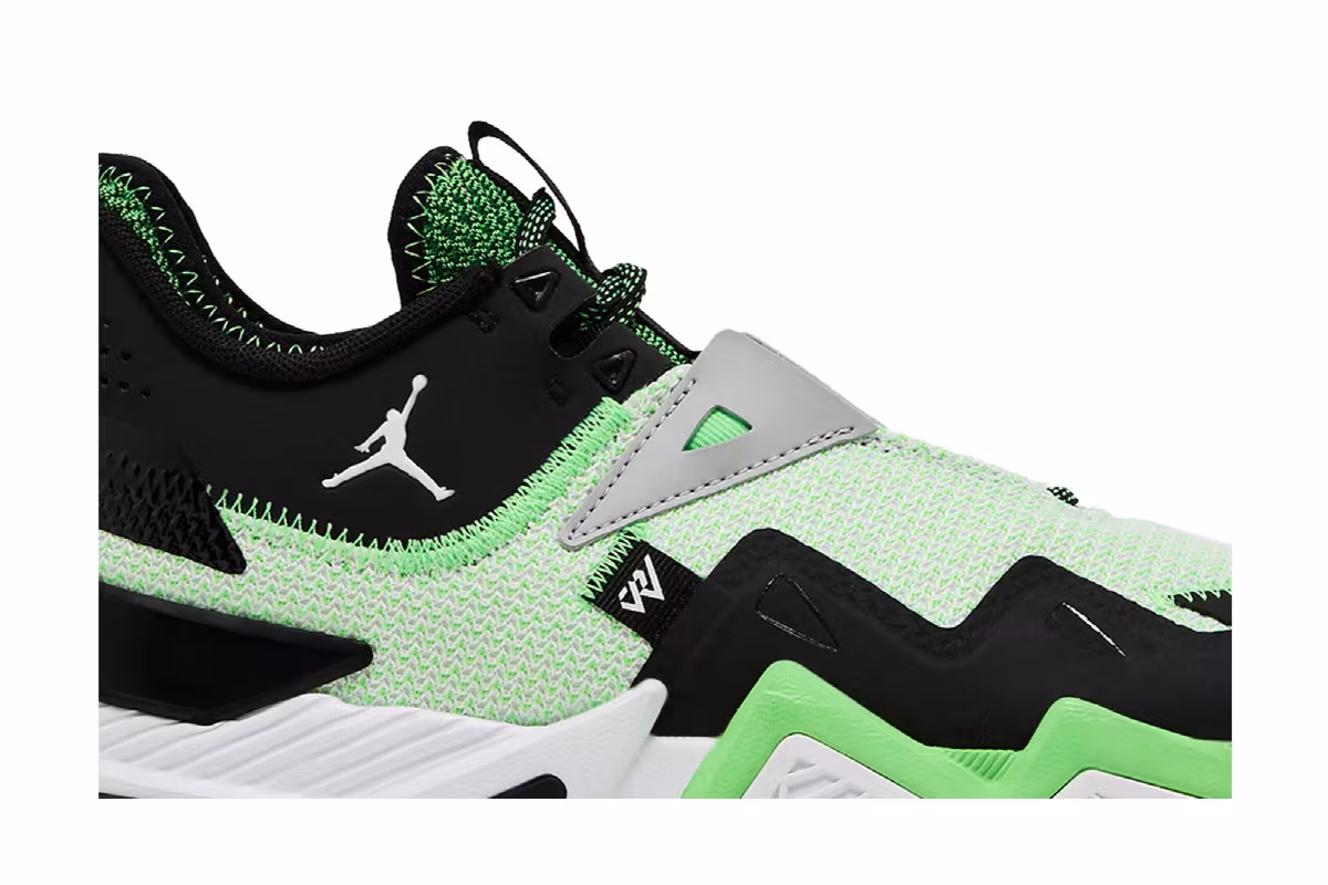 Air Jordan Westbrook One Take PF Rage Green, view 3