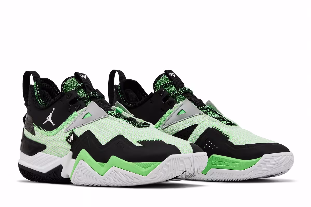 Air Jordan Westbrook One Take PF Rage Green, view 9