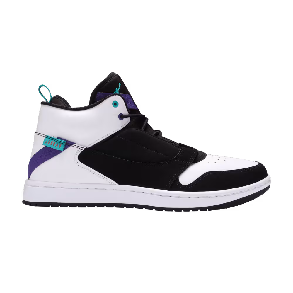 Air Jordan Fadeaway Black White