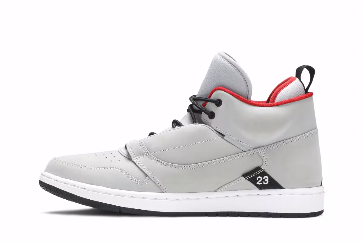 Air Jordan Fadeaway Wolf Grey, view 4