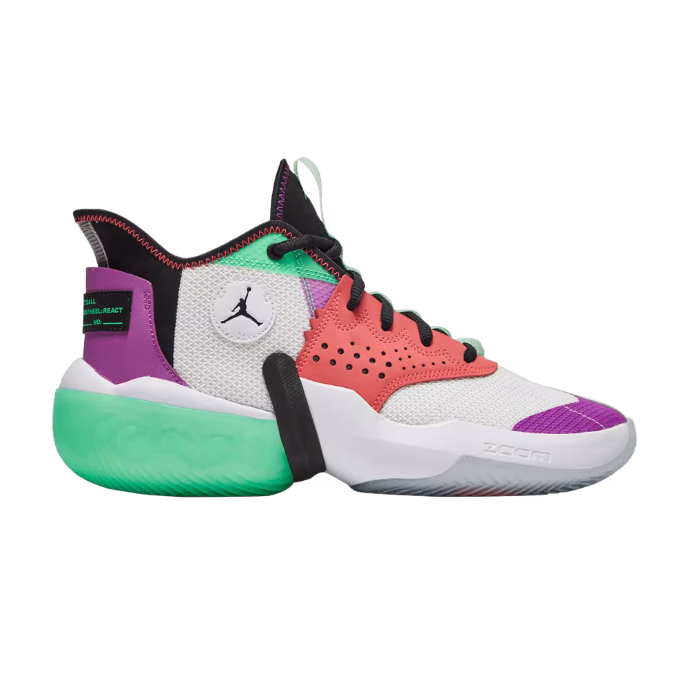 Air Jordan React Elevation White Hyper Violet