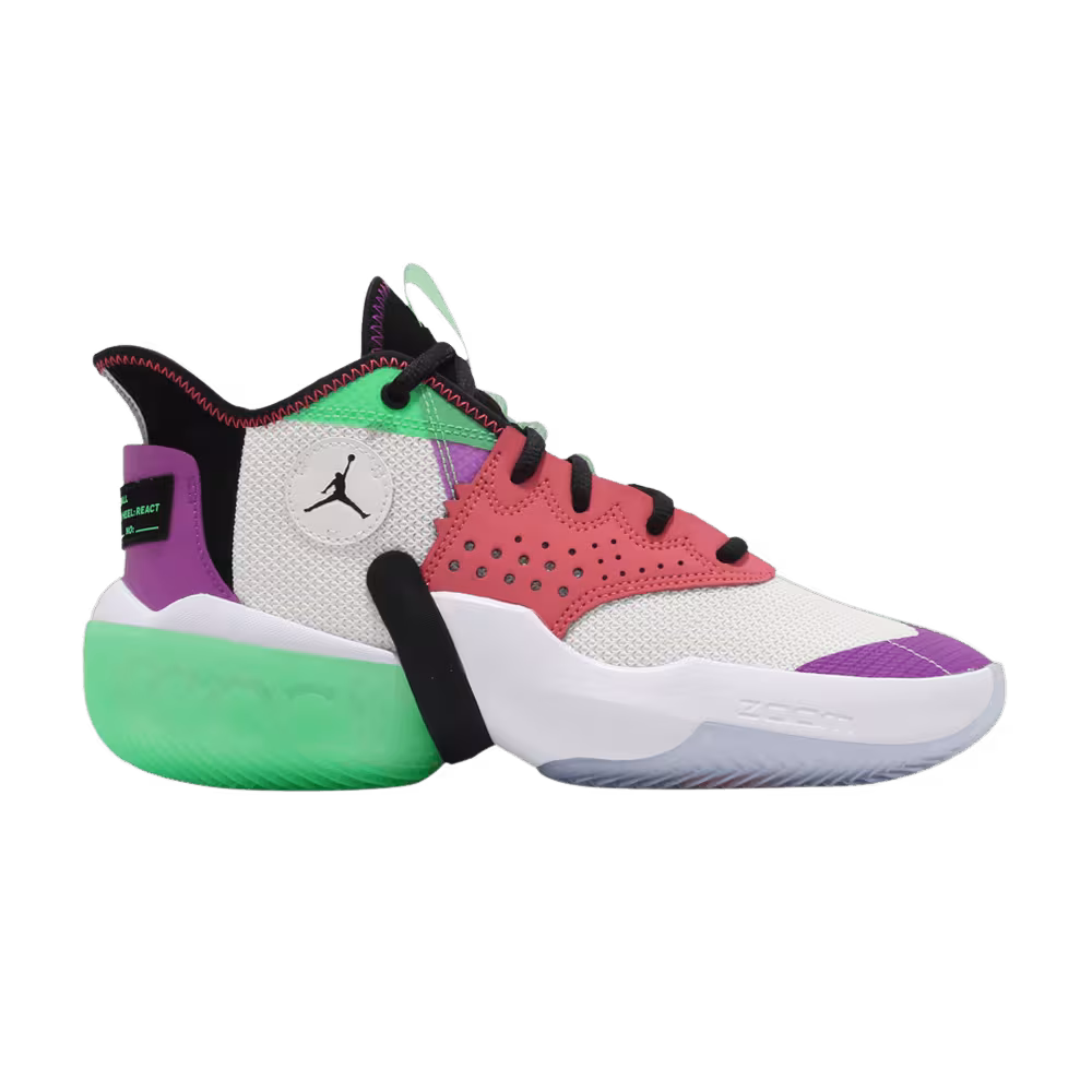 Air Jordan React Elevation PF White Hyper Violet