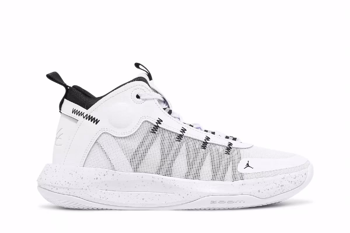 Air Jordan Jumpman 2020 White Black, view 2