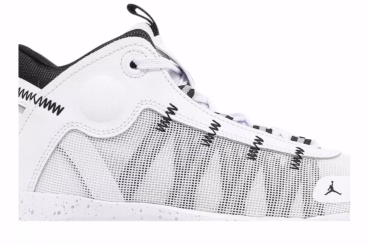 Air Jordan Jumpman 2020 White Black, view 3