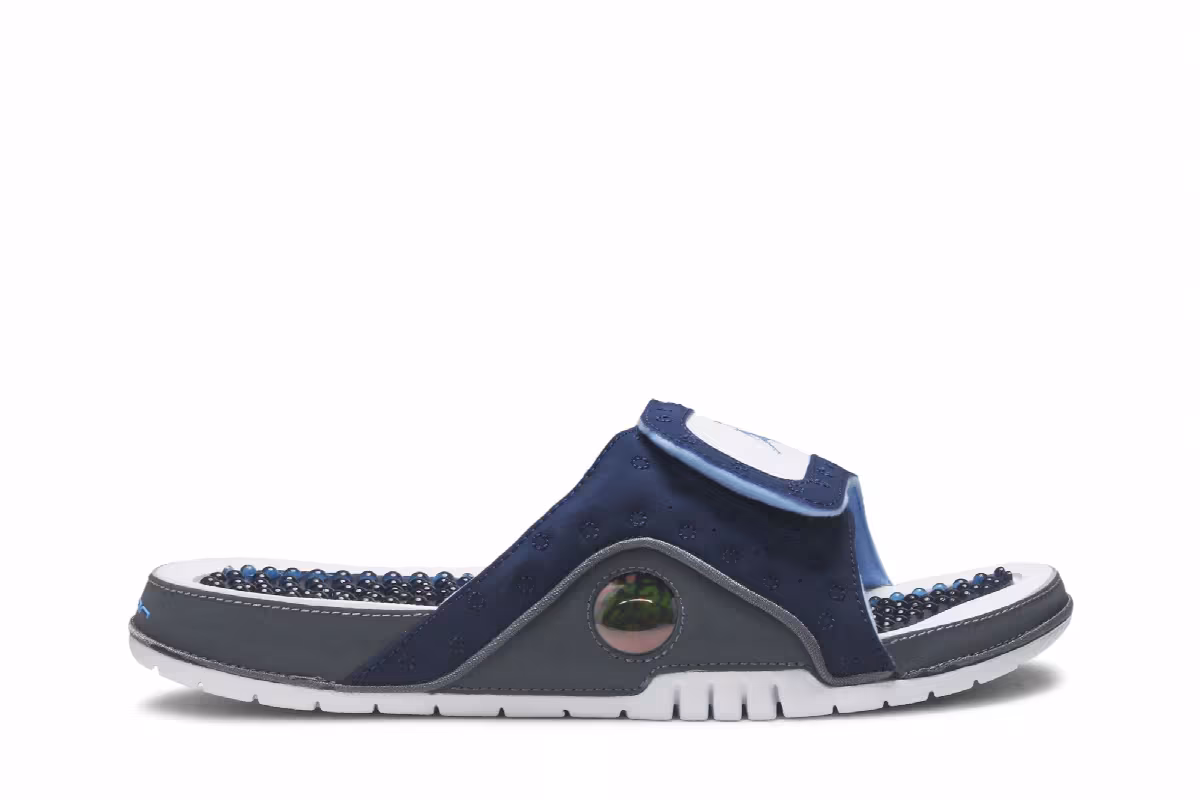 Air Jordan Hydro 13 Slide Navy, view 2