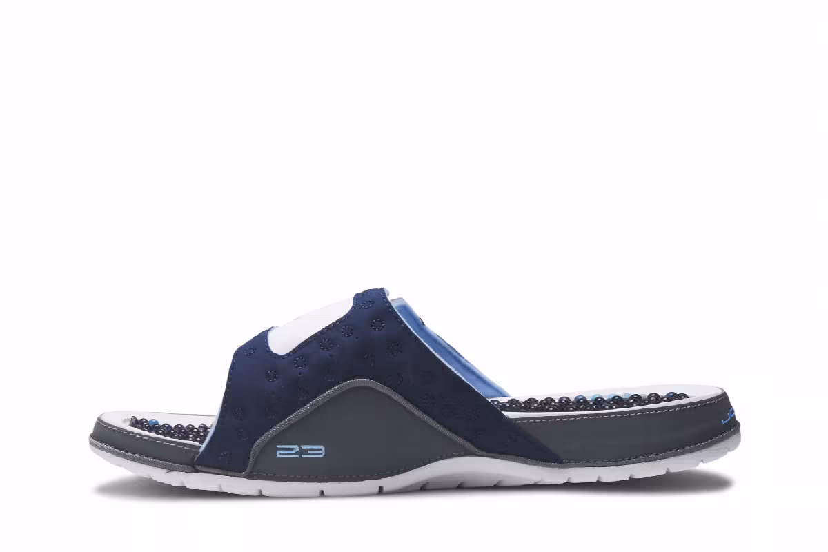 Air Jordan Hydro 13 Slide Navy, view 4