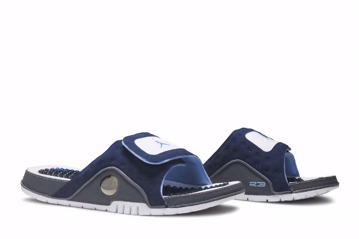 Air Jordan Hydro 13 Slide Navy, view 9