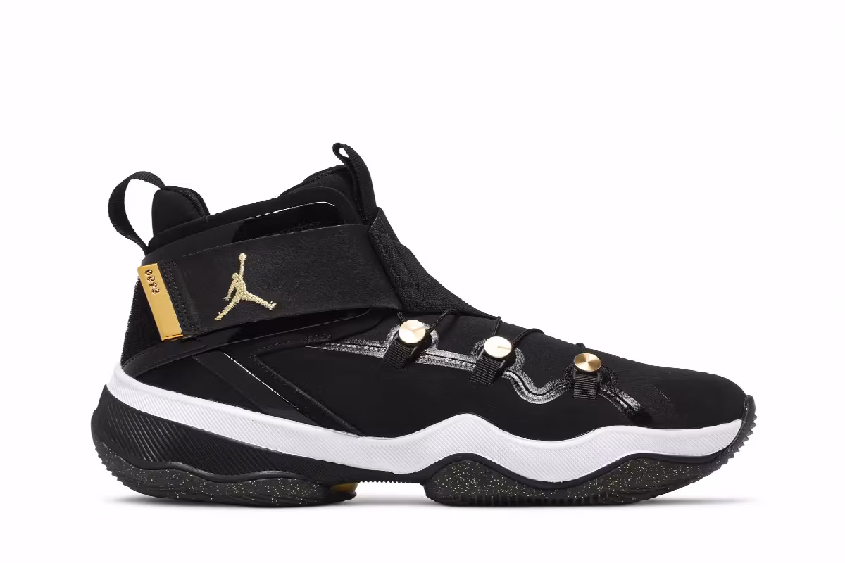 Air Jordan AJNT 23 Black Metallic Gold, view 2