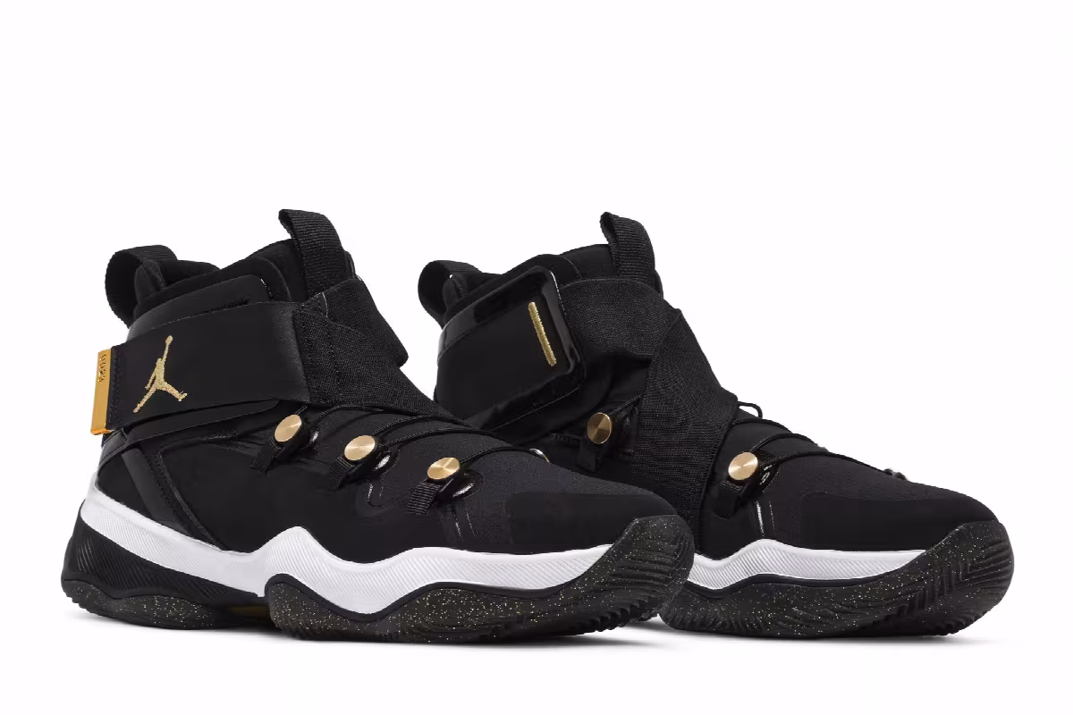 Air Jordan AJNT 23 Black Metallic Gold, view 9