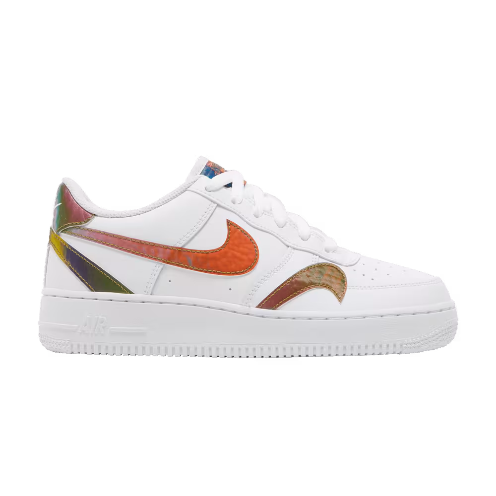 Air Jordan Air Force 1 LV8 2 GS Misplaced Swooshes - White Multi