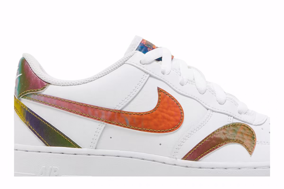 Air Jordan Air Force 1 LV8 2 GS Misplaced Swooshes - White Multi, view 3
