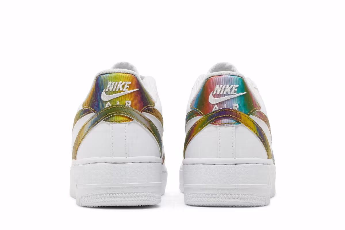 Air Jordan Air Force 1 LV8 2 GS Misplaced Swooshes - White Multi, view 7