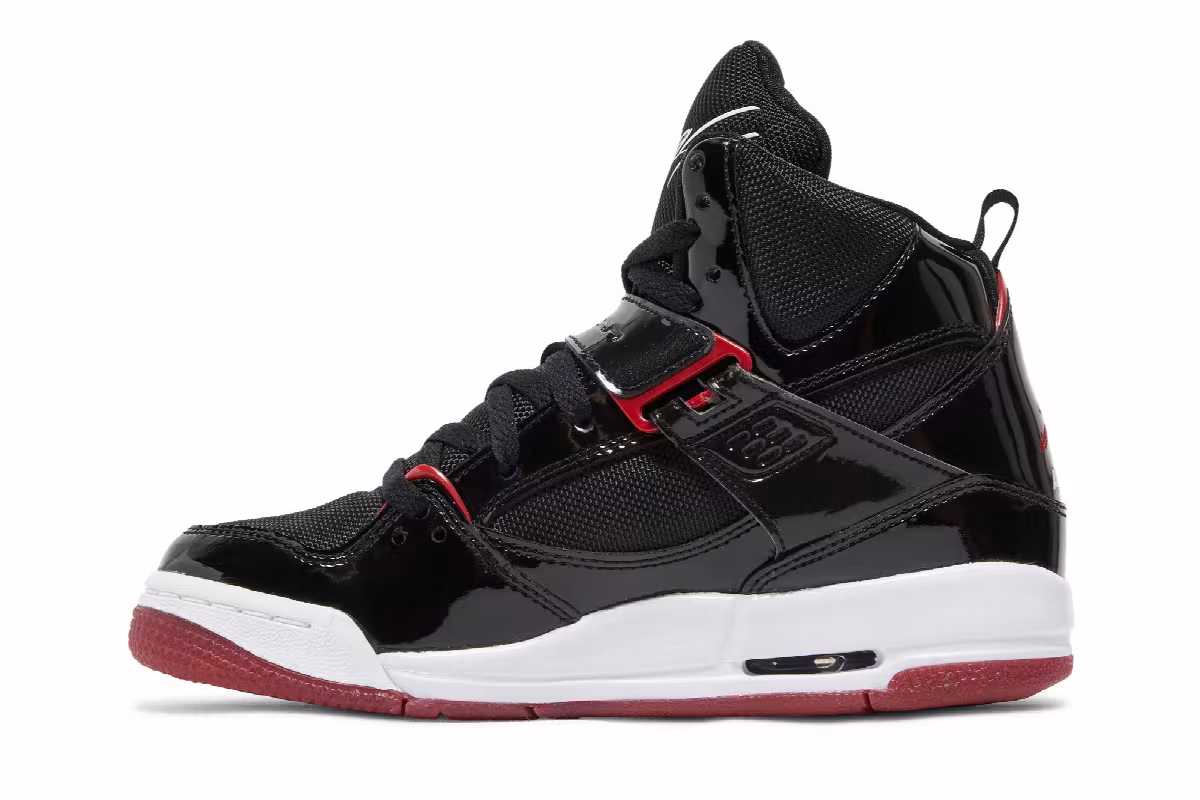 Air Jordan Flight 45 High GS Bred, view 4