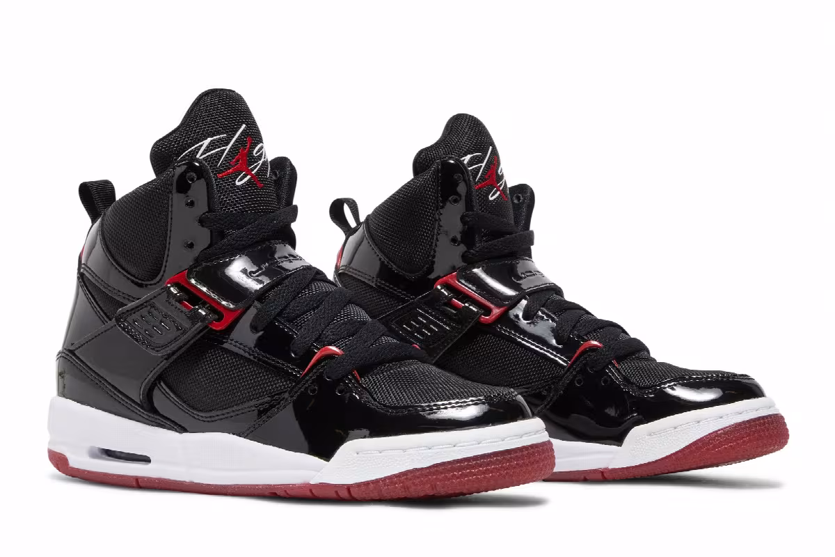 Air Jordan Flight 45 High GS Bred, view 9