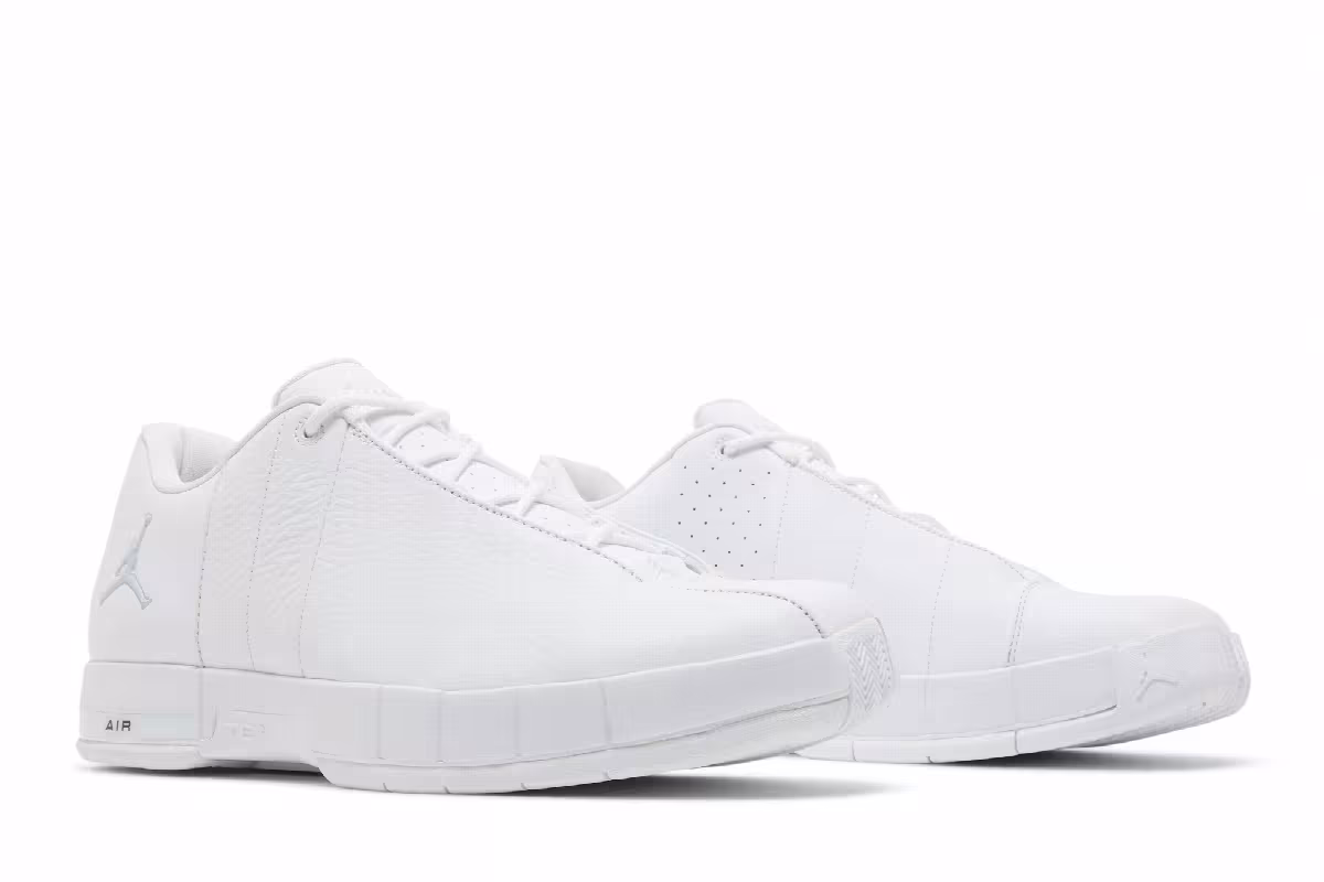 Air Jordan TE 2 Low White Pure Platinum, view 9