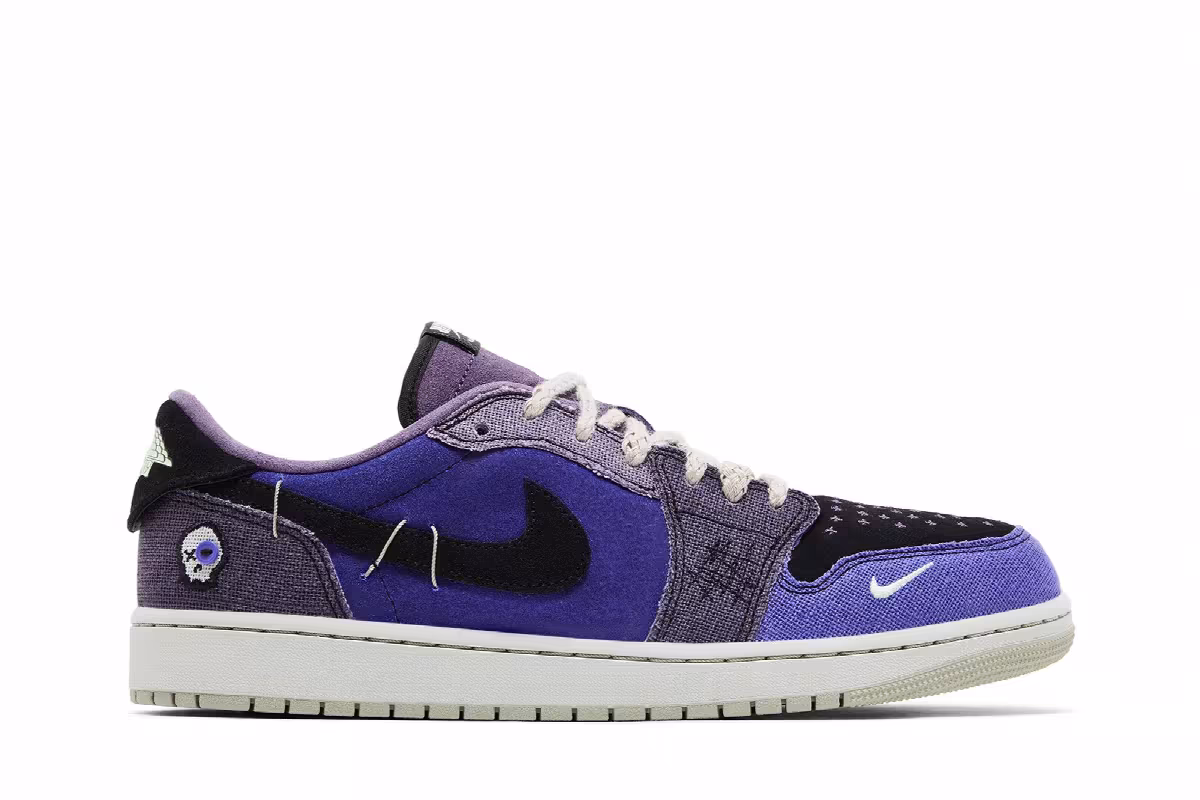 Zion Williamson x Air Jordan 1 Low OG Voodoo Alternate, view 2