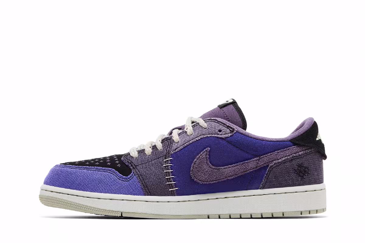 Zion Williamson x Air Jordan 1 Low OG Voodoo Alternate, view 4