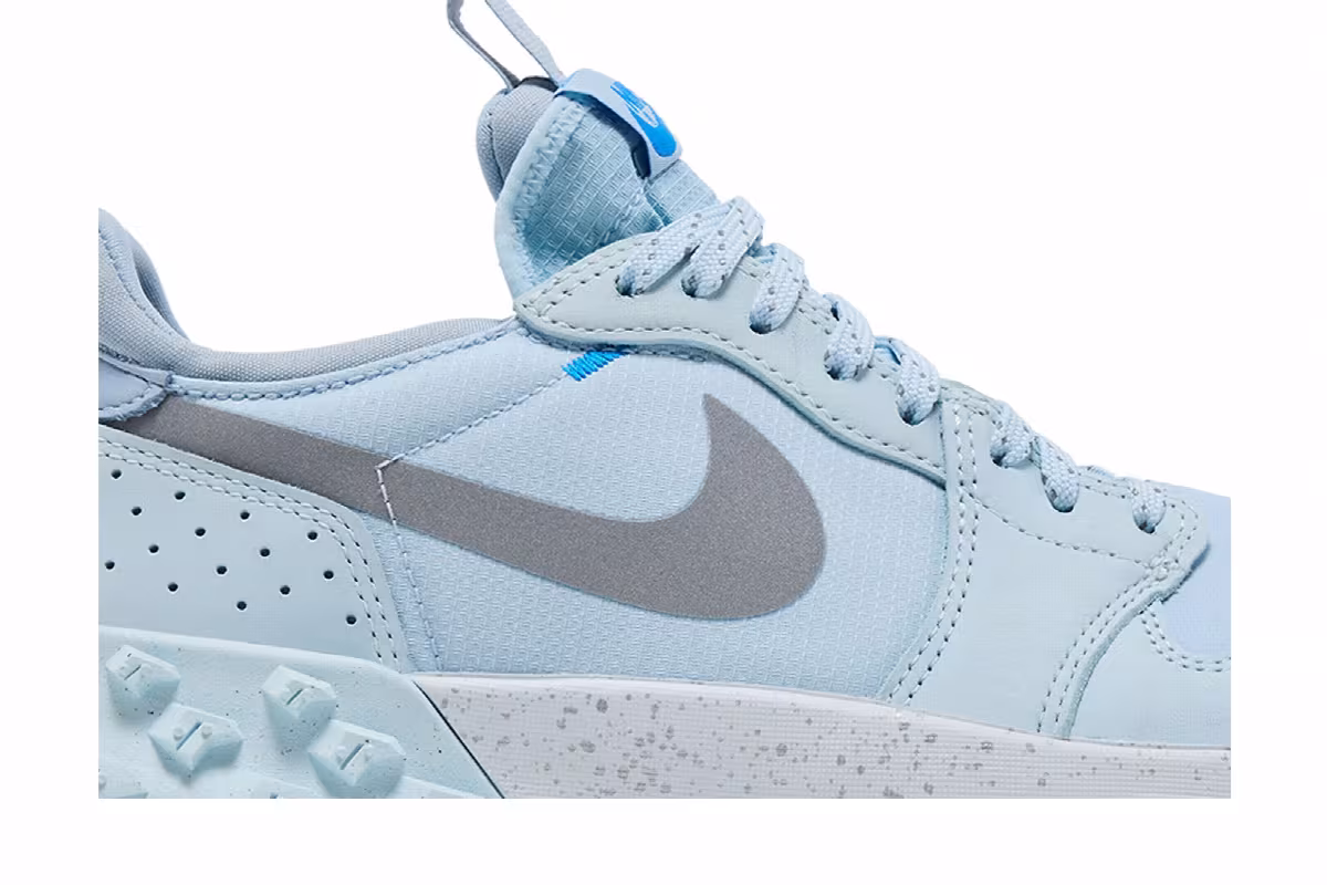 Air Jordan 1 Element Low A/T Glacier Blue/Pale Blue/Light Armory Blue/Silver, view 3