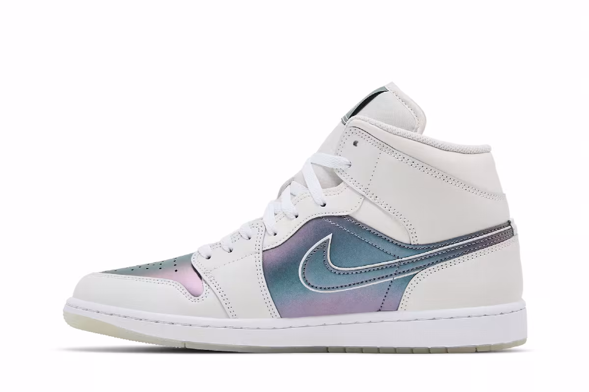 Air Jordan 1 Mid Phantom Iridescent, view 4